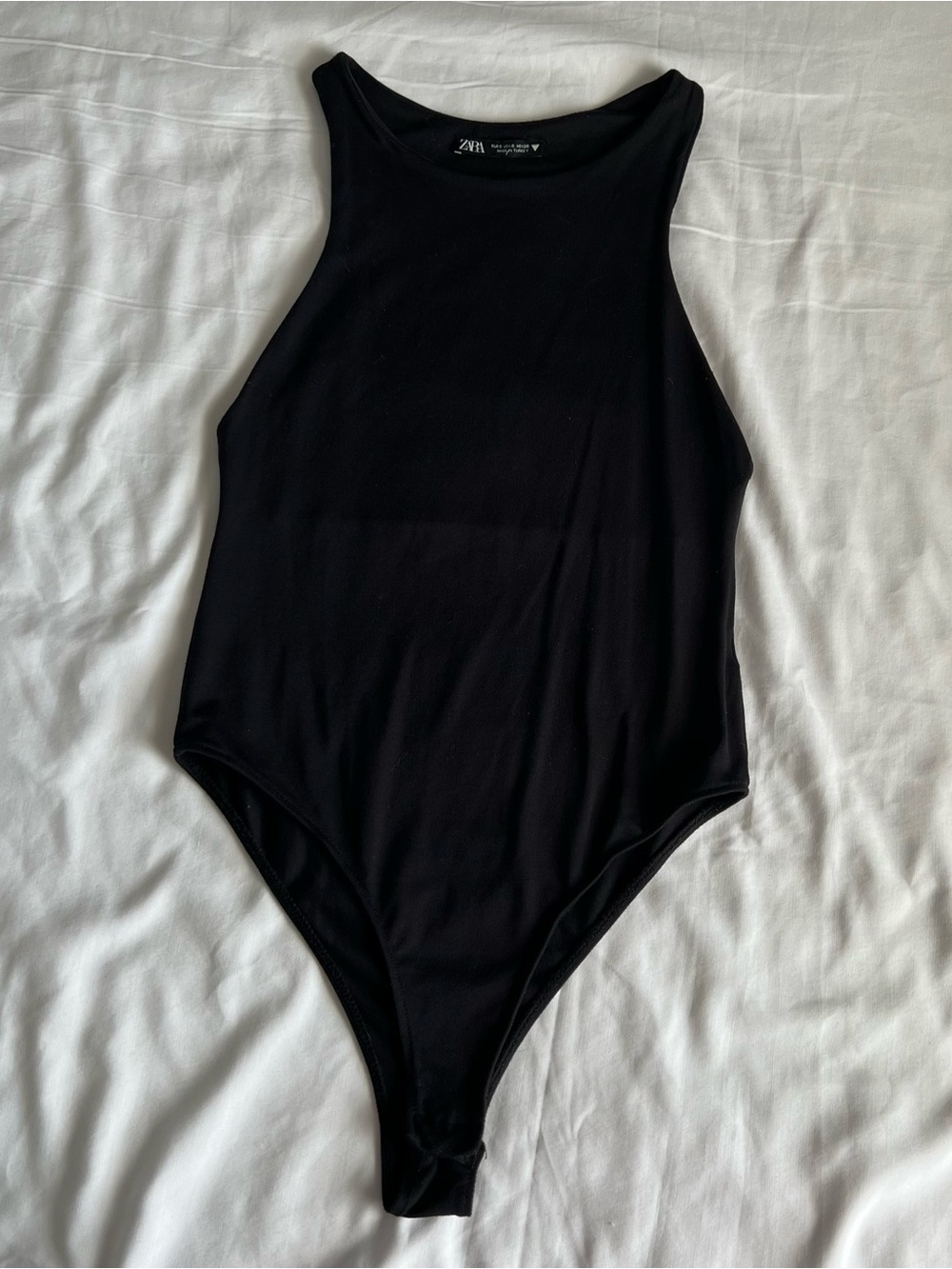 Zara Sleeveless Bodysuit in Black